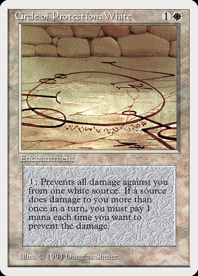 Circle of Protection: White [Summer Magic / Edgar] (SUM 13)