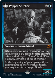 Poppet Stitcher // Poppet Factory [Innistrad: Double Feature] (DBL 71)