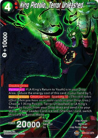 King Piccolo, Terror Unleashed (SPR) [BT5-022]