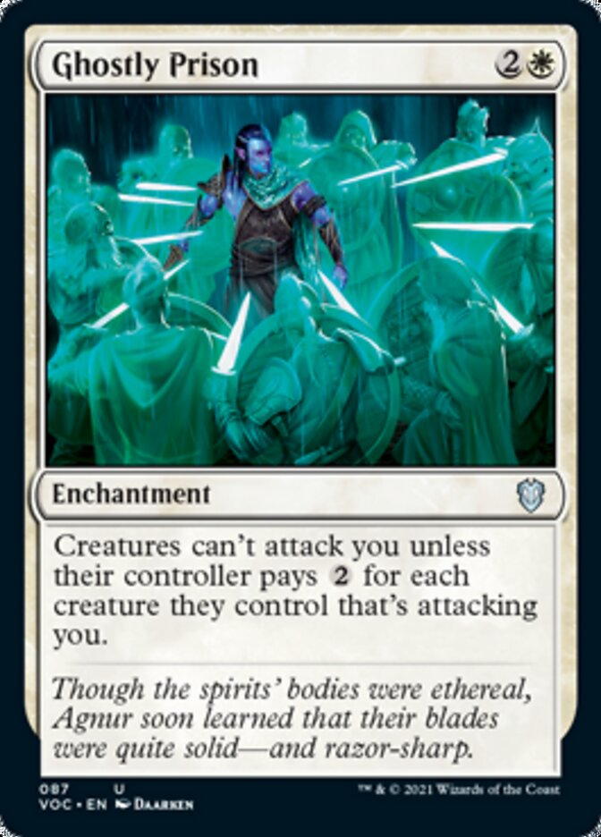 Ghostly Prison [Innistrad: Crimson Vow Commander] (VOC 87)