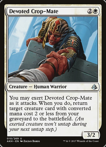 Devoted Crop-Mate [Amonkhet] (AKH 10)