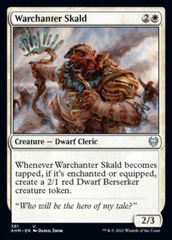Warchanter Skald [Kaldheim] (KHM 381)
