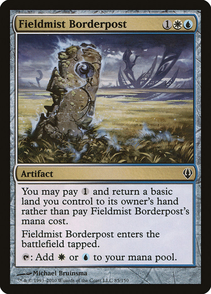Fieldmist Borderpost [Archenemy] (ARC 85)
