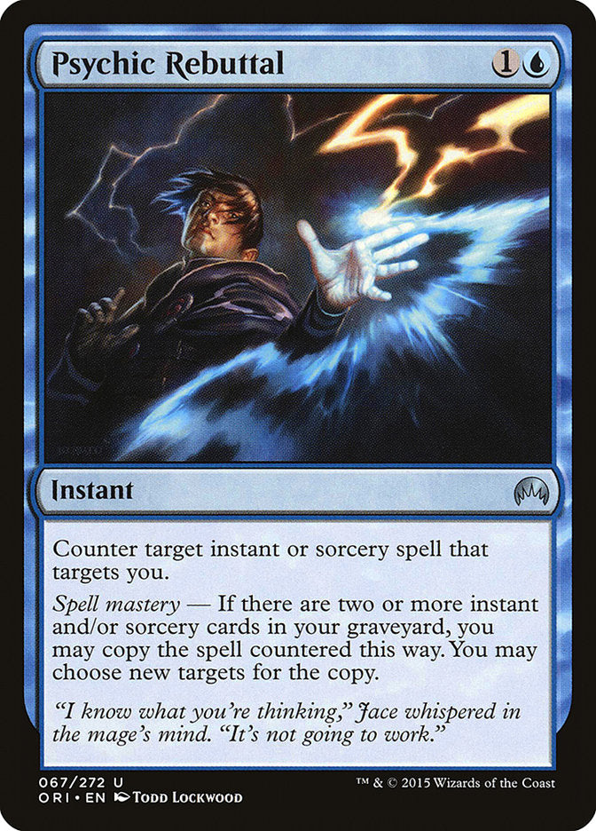 Psychic Rebuttal [Magic Origins] (ORI 67)