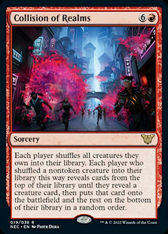 Collision of Realms [Kamigawa: Neon Dynasty Commander] (NEC 19)