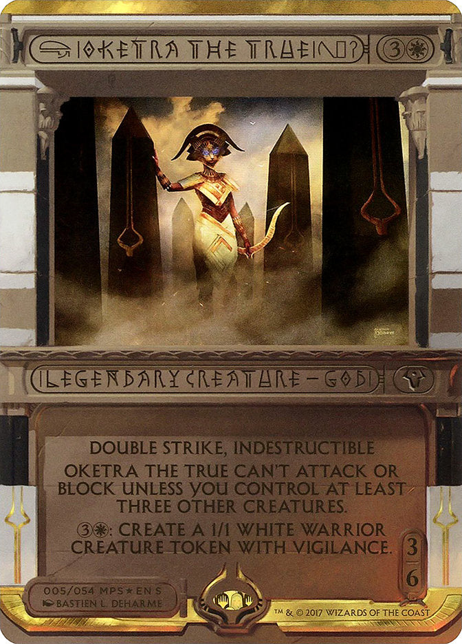Oketra the True (Invocation) [Amonkhet Invocations] (MP2 5)