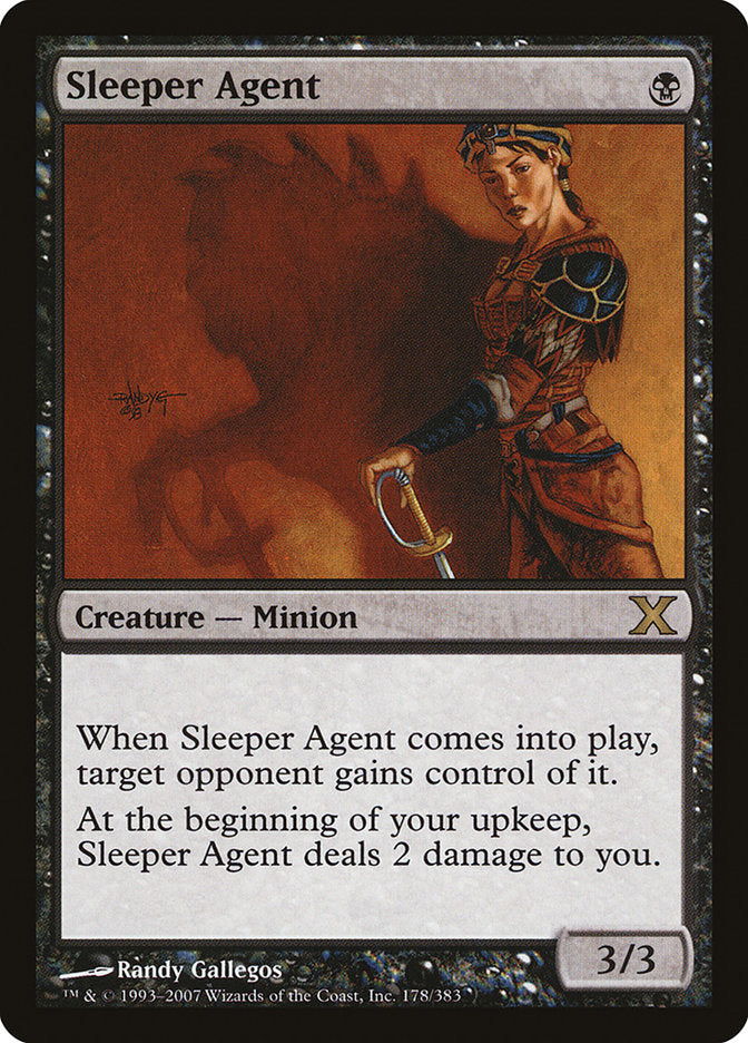 Sleeper Agent [Tenth Edition] (10E 178)