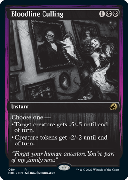 Bloodline Culling [Innistrad: Double Feature] (DBL 89)