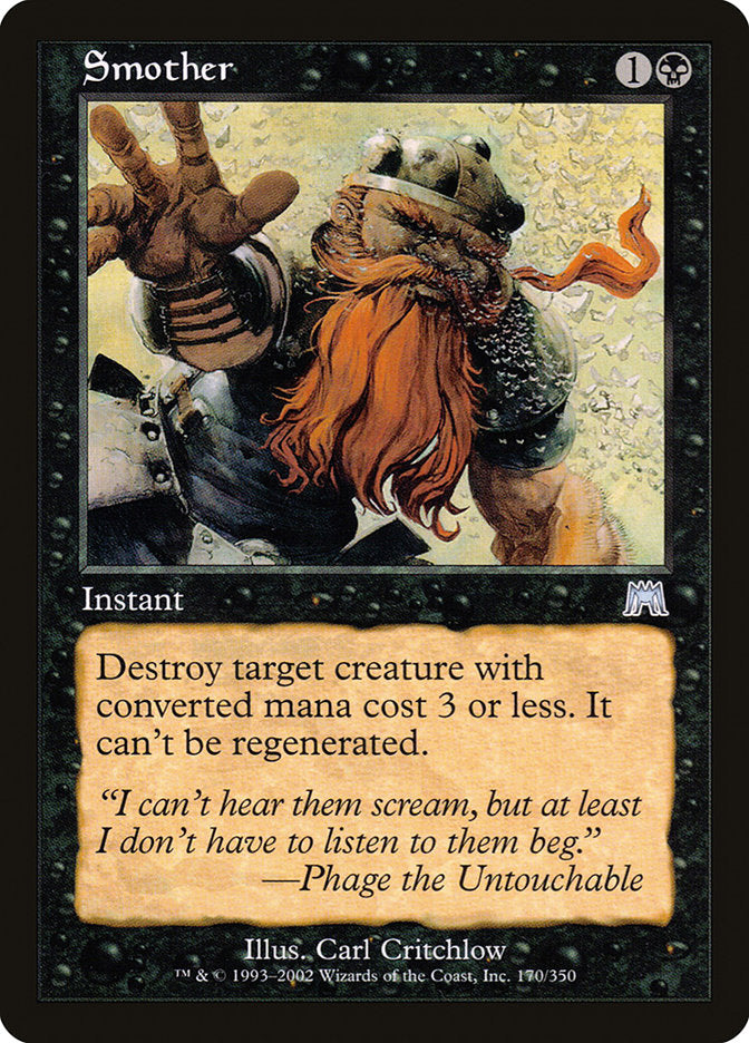 Smother [Onslaught] (ONS 170)