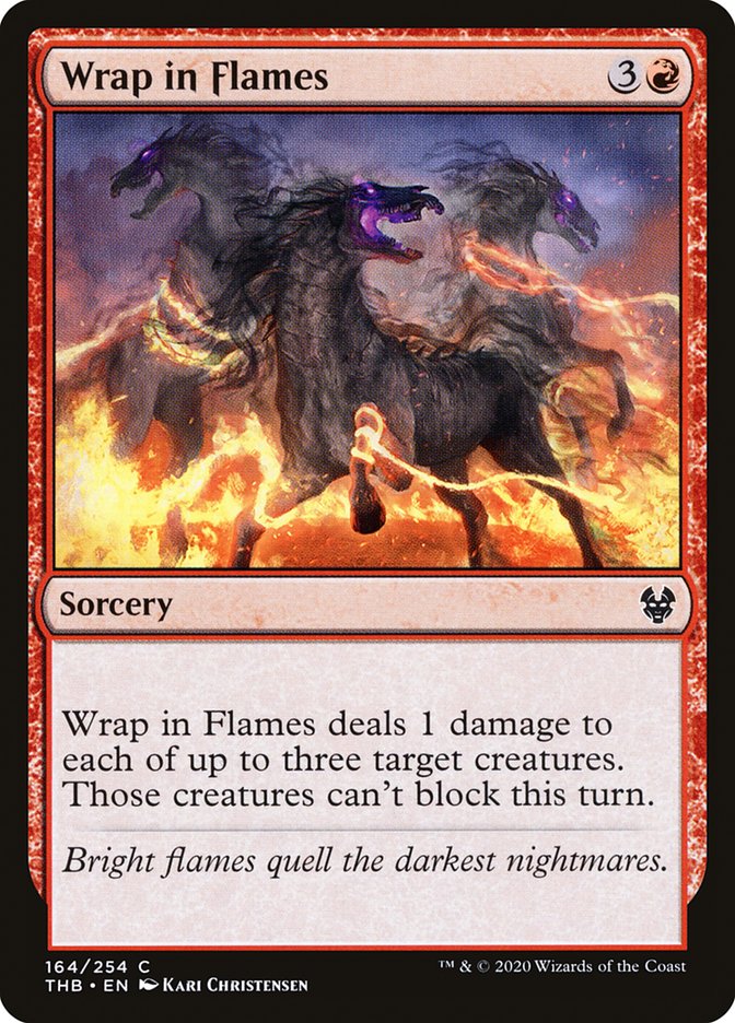 Wrap in Flames [Theros Beyond Death] (THB 164)