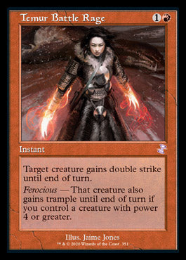 Temur Battle Rage (Timeshifted) [Time Spiral Remastered] (TSR 351)
