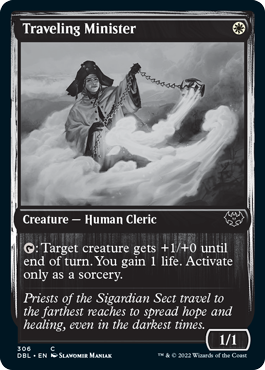 Traveling Minister [Innistrad: Double Feature] (DBL 306)