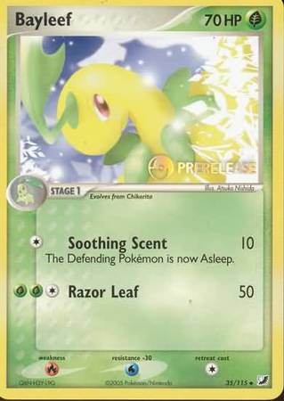 Bayleef - 35/115 (Prerelease Promo) [Nintendo Promos]
