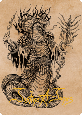 Sivriss, Nightmare Speaker Art Card (Gold-Stamped Signature) [Commander Legends: Battle for Baldur's Gate Art Series]
