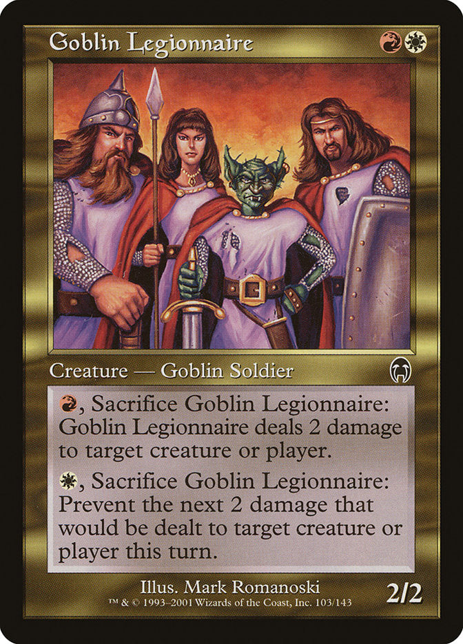 Goblin Legionnaire [Apocalypse] (APC 103)