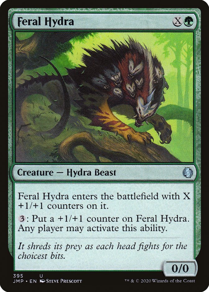 Feral Hydra [Jumpstart] (JMP 395)
