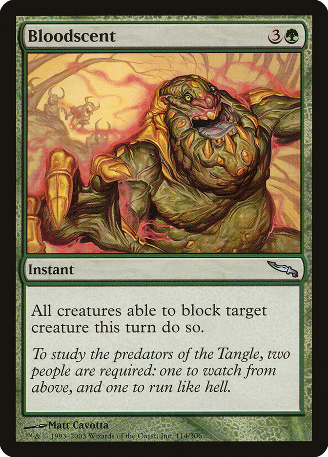 Bloodscent [Mirrodin] (MRD 114)