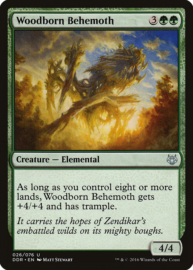 Woodborn Behemoth [Duel Decks: Nissa vs. Ob Nixilis] (DDR 26)