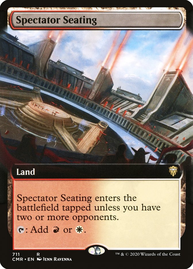 Spectator Seating (Extended) [Commander Legends] (CMR 711)