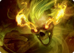 Flameskull Art Card [Dungeons & Dragons: Adventures in the Forgotten Realms Art Series] (AAFR 14)