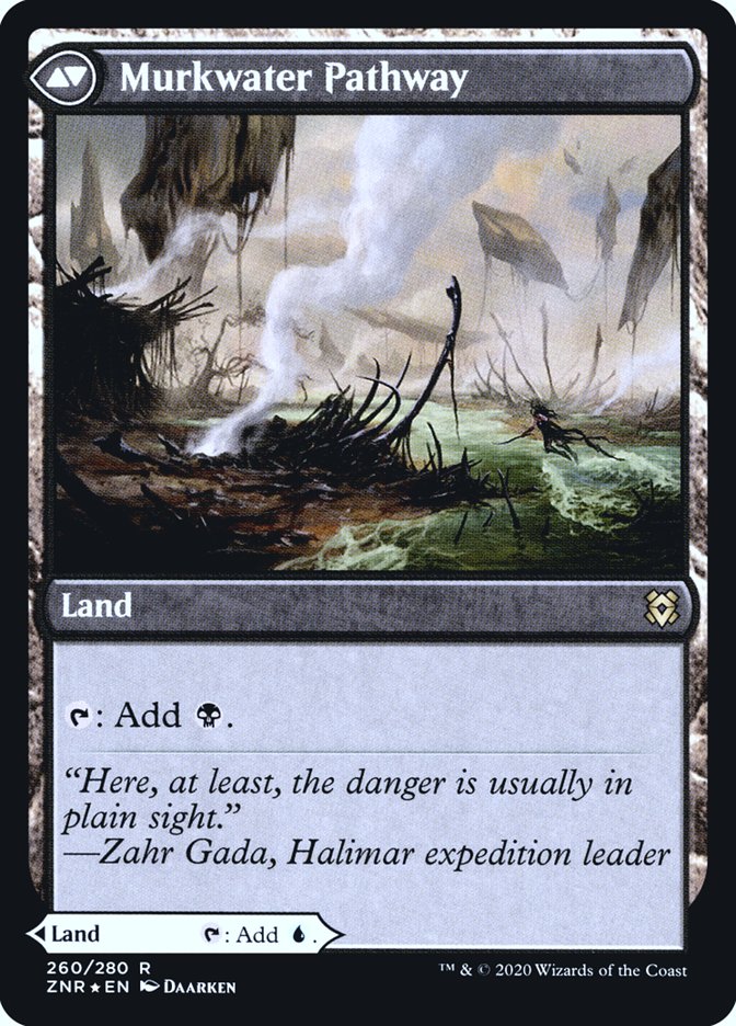 Clearwater Pathway // Murkwater Pathway  [Zendikar Rising Prerelease Promos] (PZNR 260S)