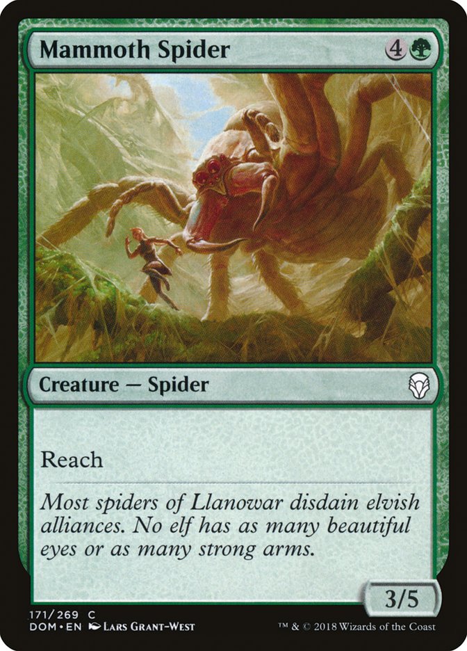 Mammoth Spider [Dominaria] (DOM 171)