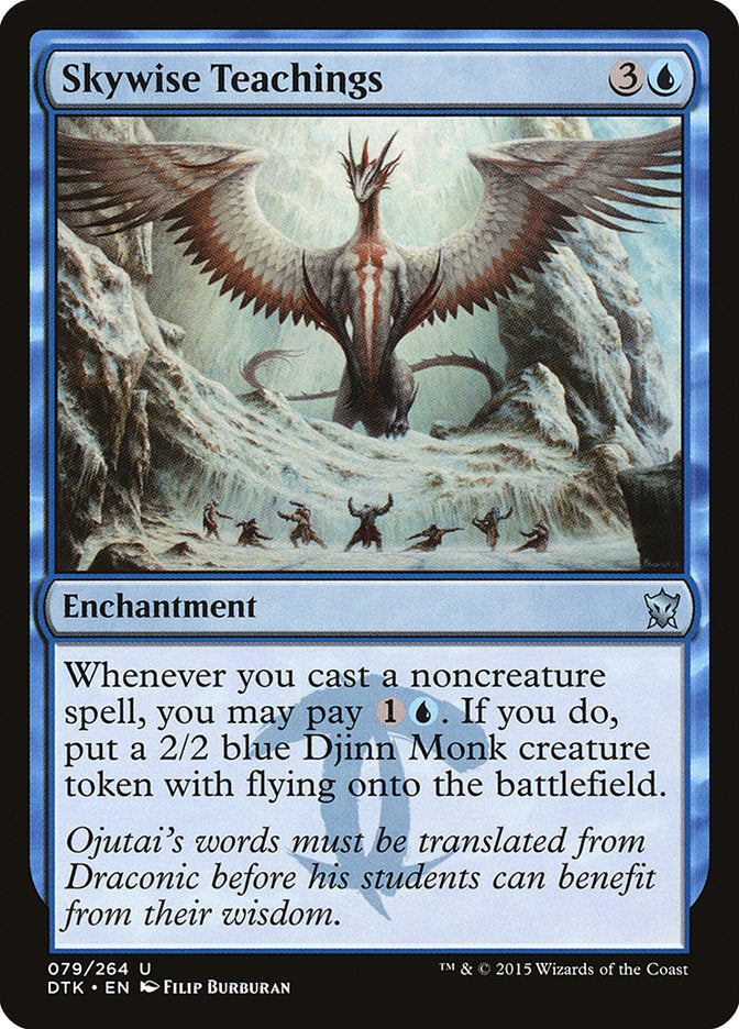 Skywise Teachings [Dragons of Tarkir] (DTK 79)