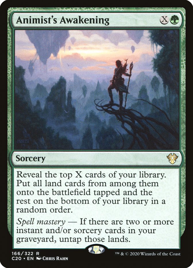 Animist's Awakening [Commander 2020] (C20 166)