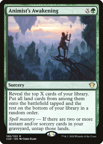 Animist's Awakening [Commander 2020] (C20 166)