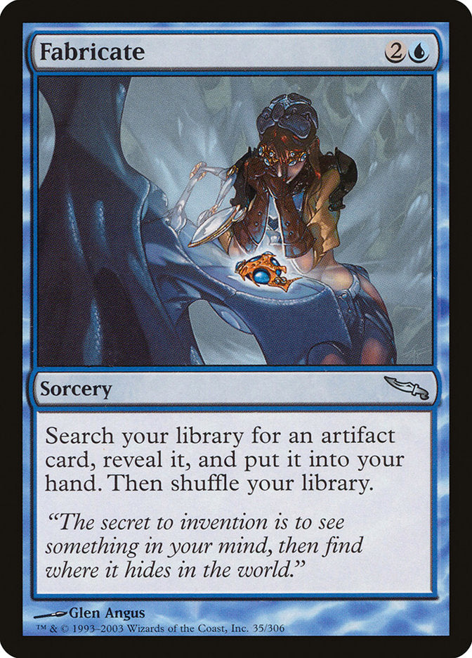 Fabricate [Mirrodin] (MRD 35)