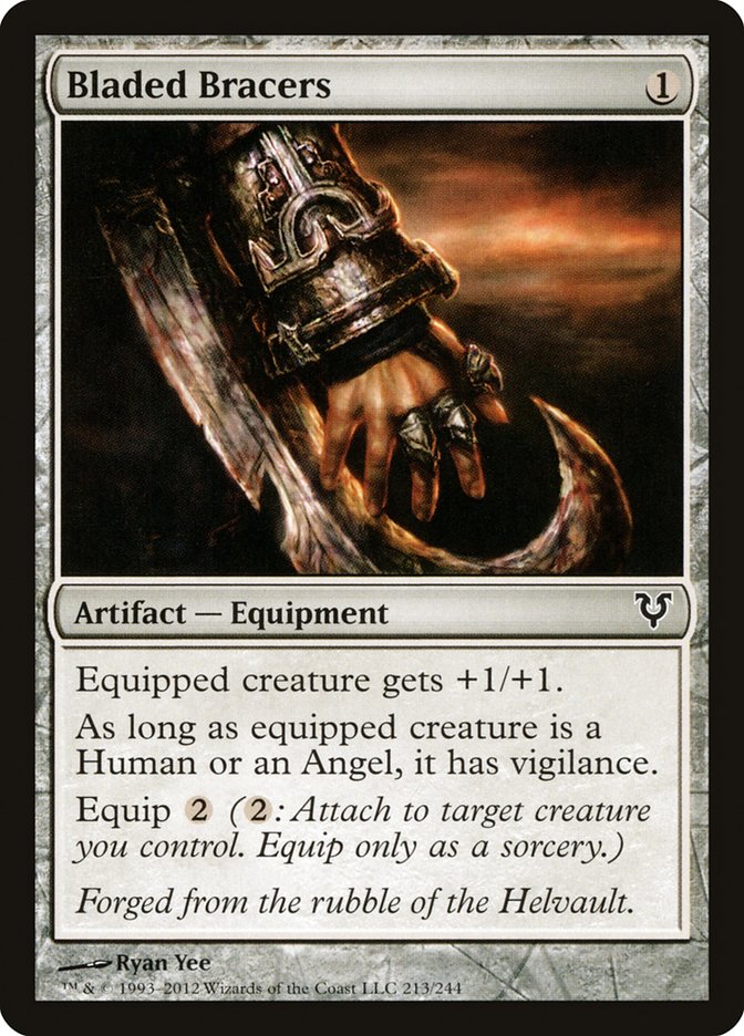 Bladed Bracers [Avacyn Restored] (AVR 213)