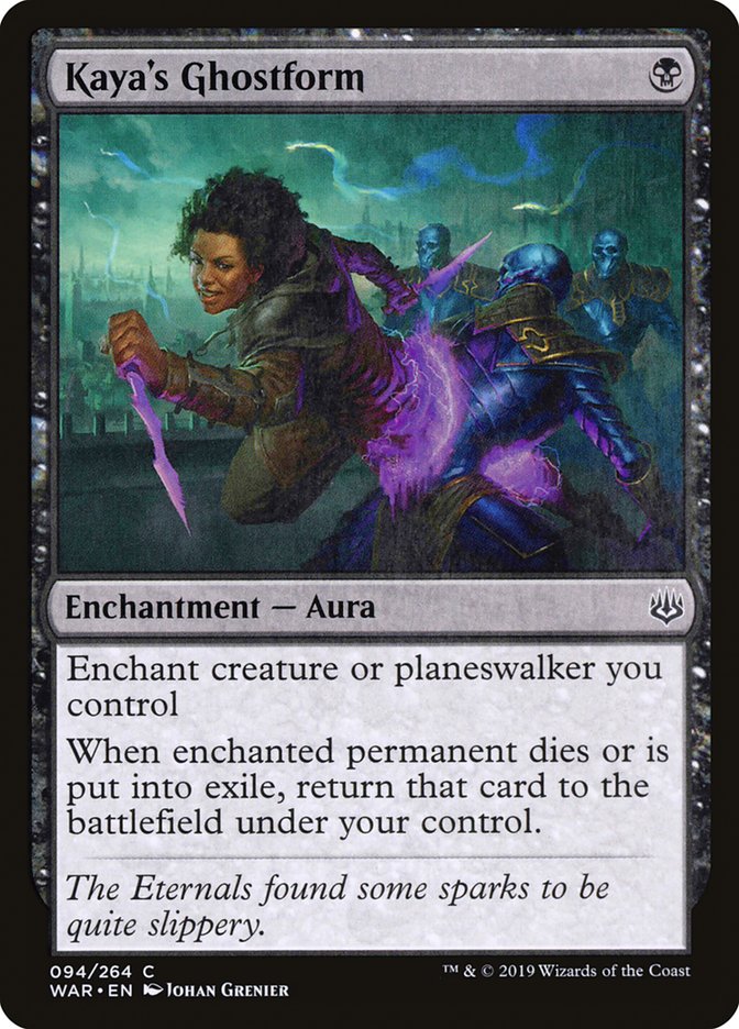 Kaya's Ghostform [War of the Spark] (WAR 94)