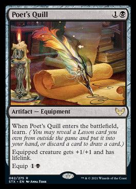 Poet's Quill [Strixhaven: School of Mages] (STX 82)