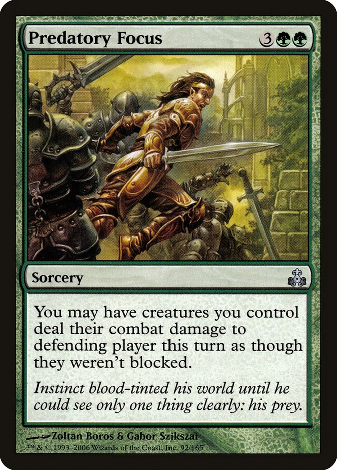 Predatory Focus [Guildpact] (GPT 92)