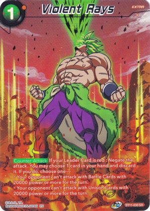 Violent Rays (Collector's Selection Vol. 2) (BT11-030) [Promotion Cards]