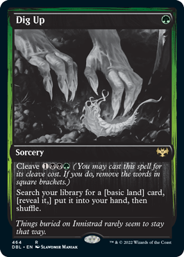 Dig Up [Innistrad: Double Feature] (DBL 464)