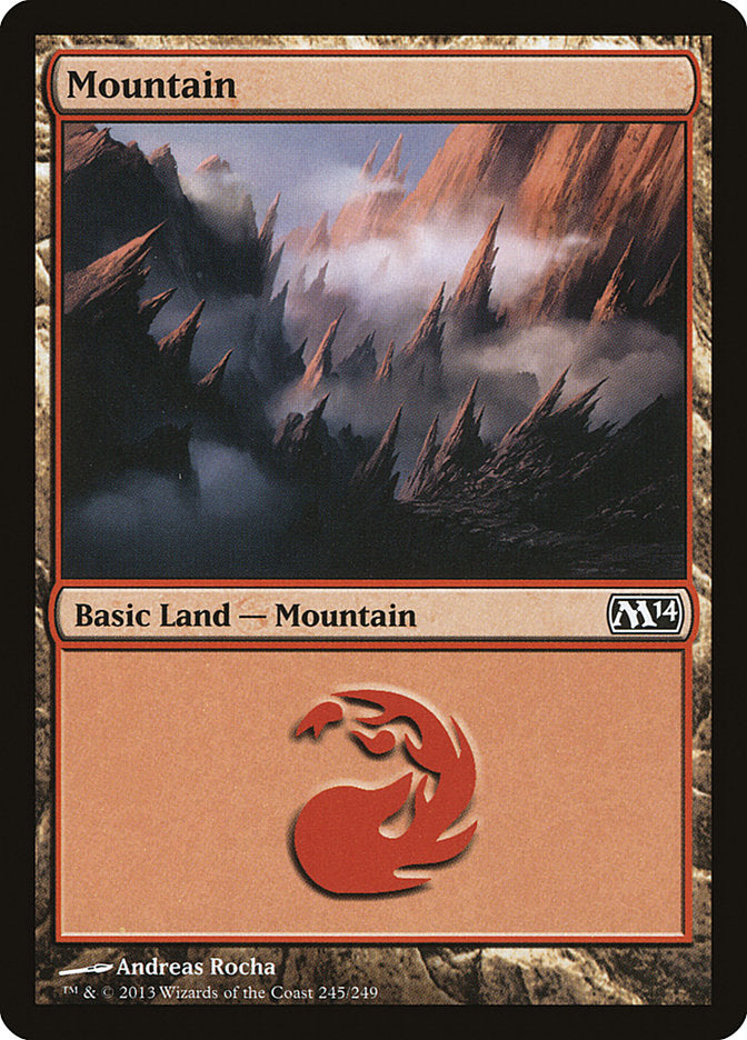 Mountain (#245) [Magic 2014] (M14 245)
