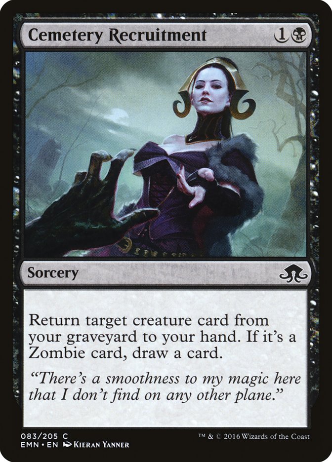 Cemetery Recruitment [Eldritch Moon] (EMN 83)