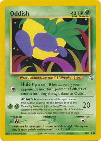 Oddish (68/111) [Neo Genesis]