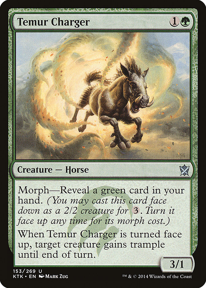 Temur Charger [Khans of Tarkir] (KTK 153)