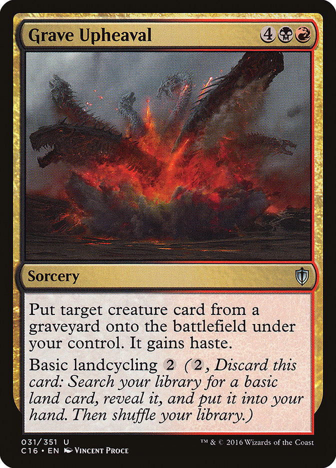 Grave Upheaval [Commander 2016] (C16 31)