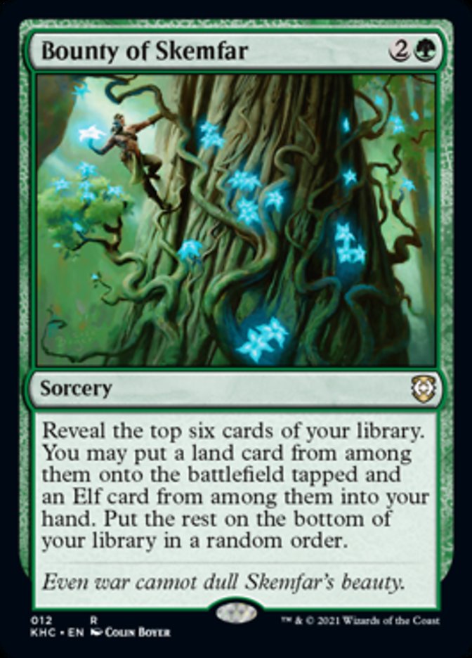 Bounty of Skemfar [Kaldheim Commander] (KHC 12)
