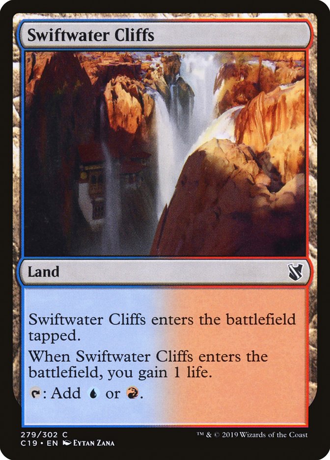 Swiftwater Cliffs [Commander 2019] (C19 279)