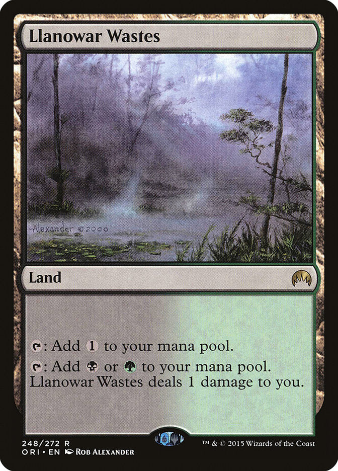 Llanowar Wastes [Magic Origins] (ORI 248)