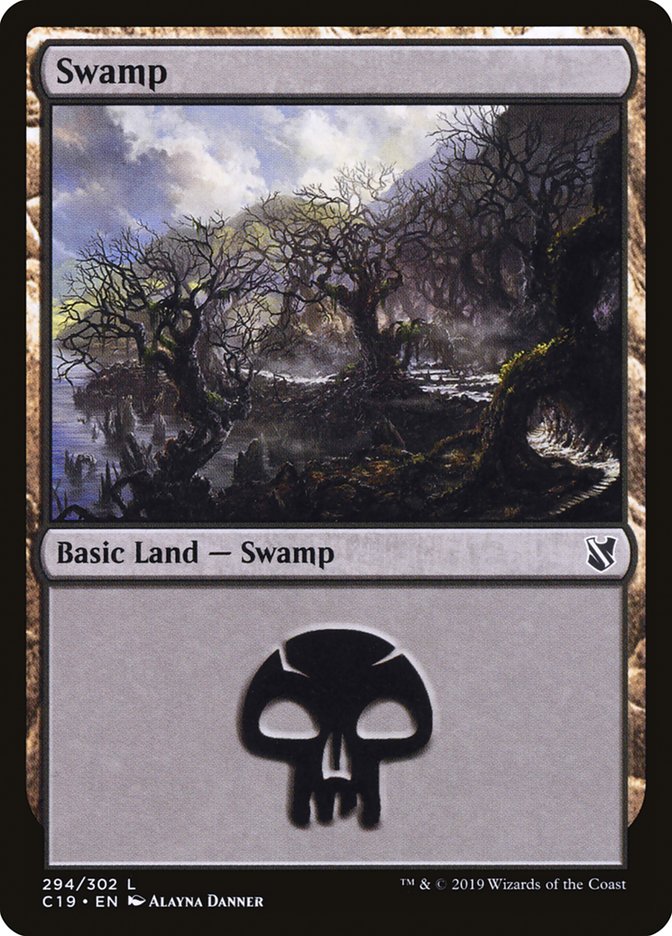 Swamp (#294) [Commander 2019] (C19 294)