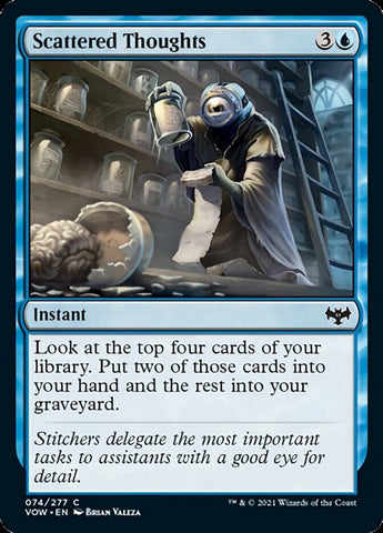 Scattered Thoughts [Innistrad: Crimson Vow] (VOW 74)