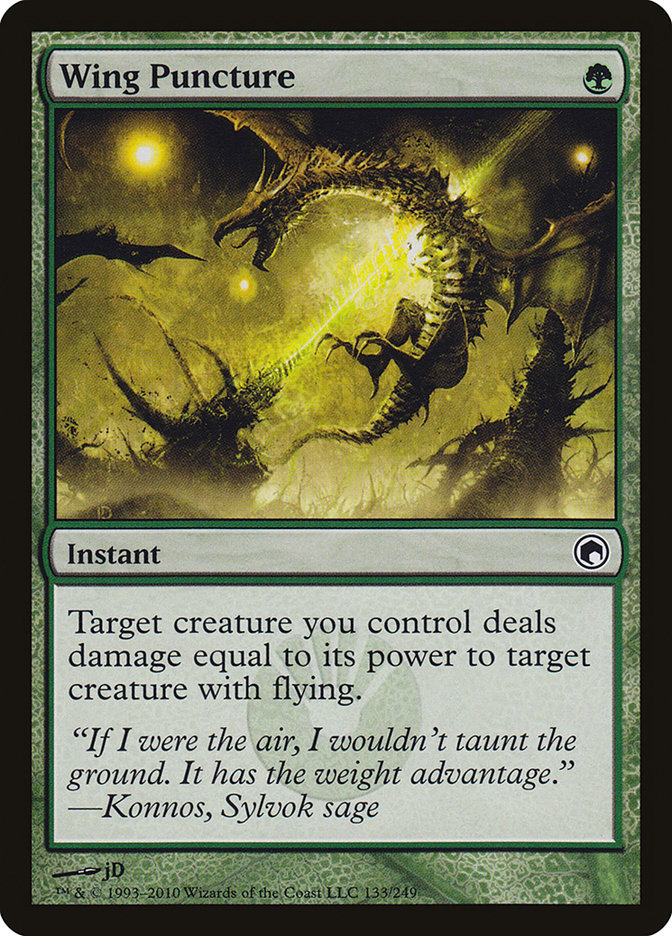 Wing Puncture [Scars of Mirrodin] (SOM 133)