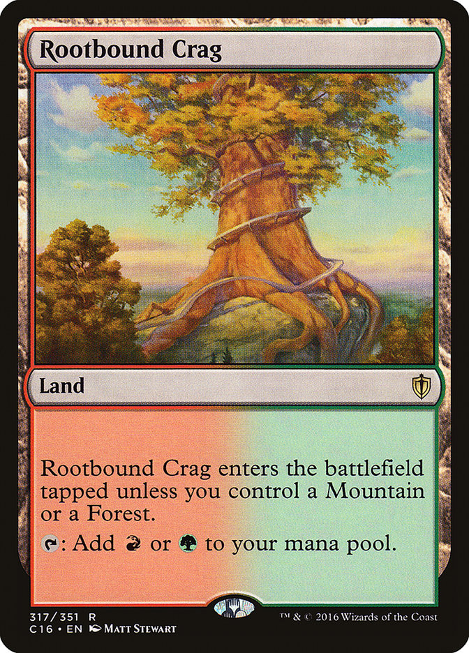 Rootbound Crag [Commander 2016] (C16 317)