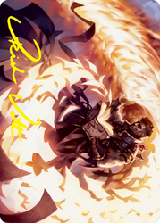 Revel in Silence Art Card (Gold-Stamped Signature) [Strixhaven: School of Mages Art Series] (ASTX 36)