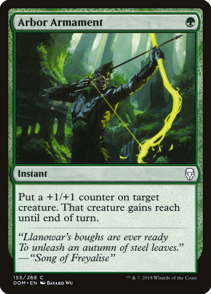 Arbor Armament [Dominaria] (DOM 155)